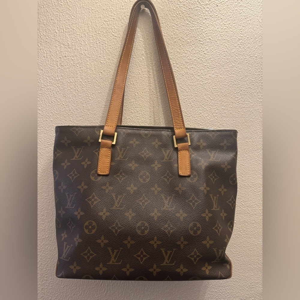 Louis Vouitton Monogram Authentic Brown Tote Handbag - Picture 2 of 16